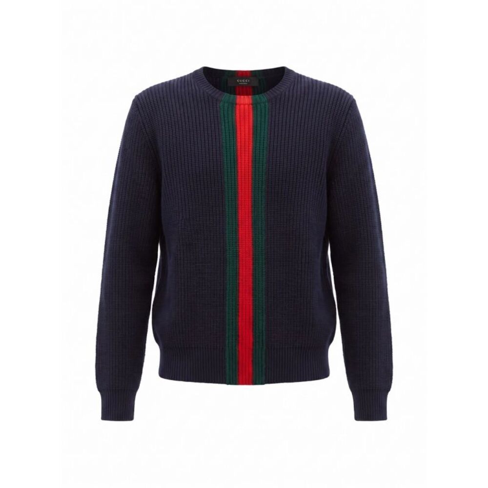 Gucci Men Round Neck Sweater